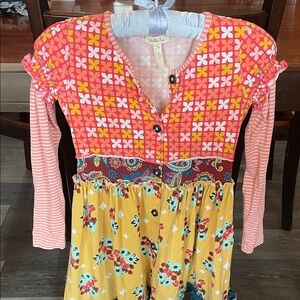 Matilda Jane Pink and White Floral Top